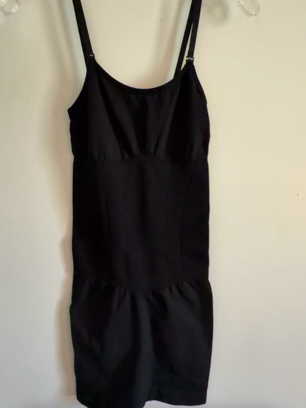Little Black Slip Dress with Adjustable Straps